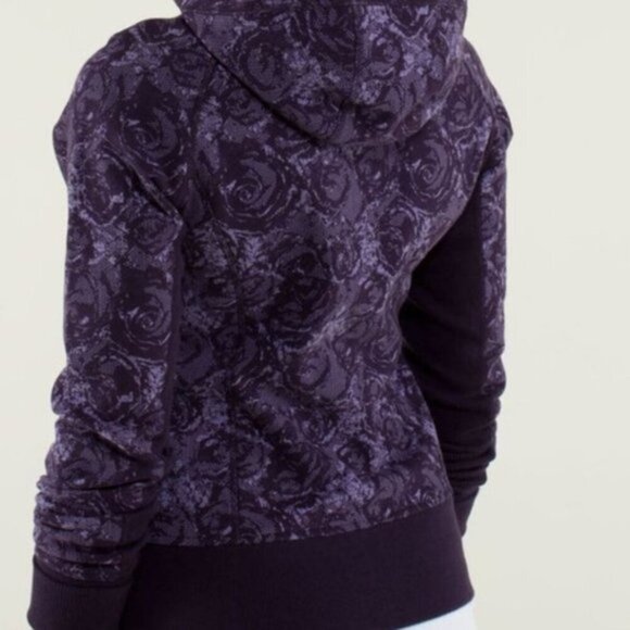 Lululemon size 2 Scuba Hoodie *Stretch purple rose 2 - Picture 5 of 12